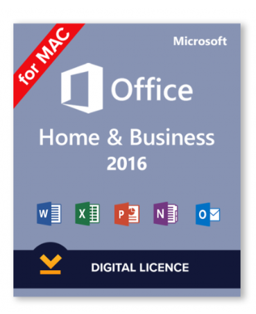 Office 2016 Home  & Business (Mac) Retail  Registrabile e Riattivabile   