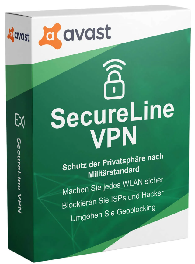 AVG Secure VPN  1 Anno 1 Pc  